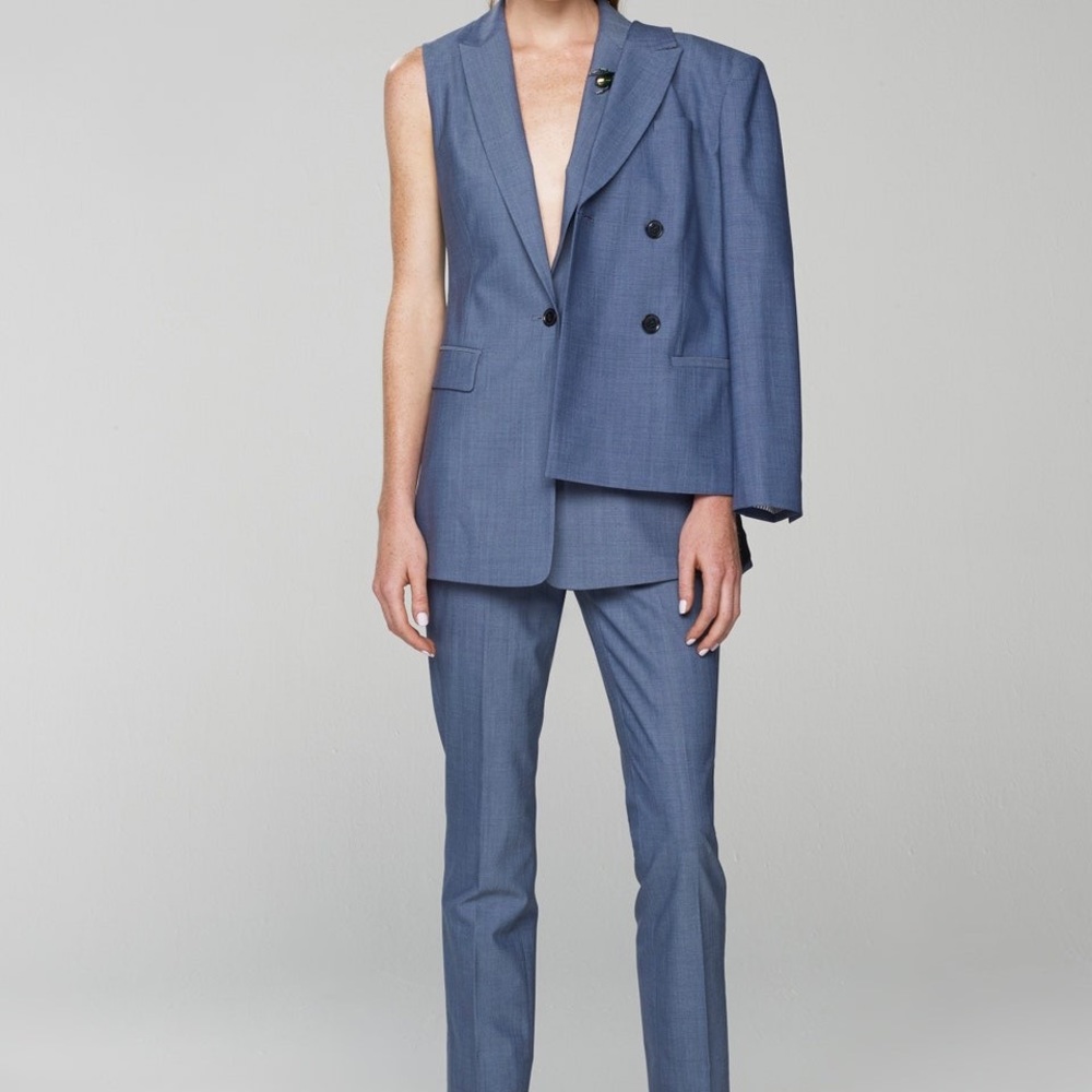 Blue Banana Republic Spring 2016 RtW Suit